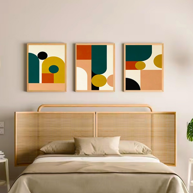 Resin Art Gallery - 3 قطع من اللوحات الفنية الهندسية