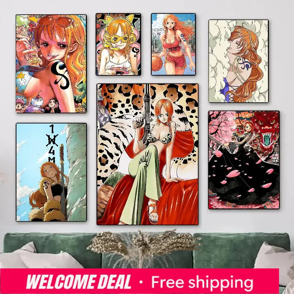 Resin Art Home Decor - 2026 1 قطعة ملصقات شخصية أنمي
