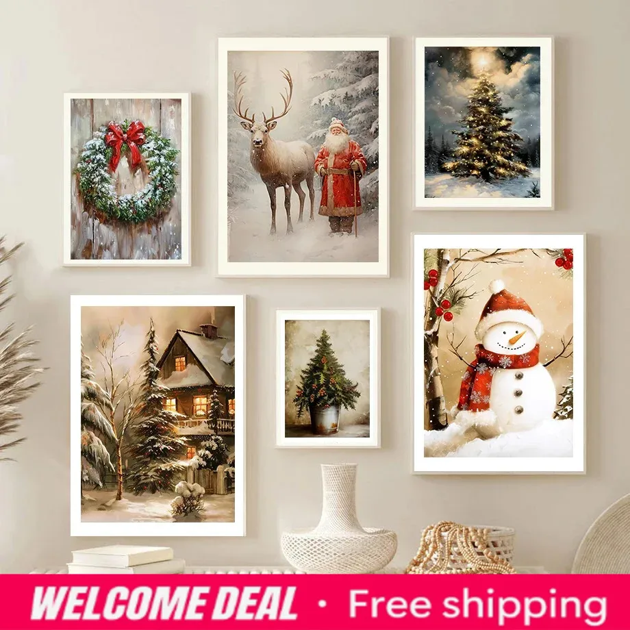 Resin Art Home Decor - ديكور عيد الميلاد هدية ملائمة للزينة: