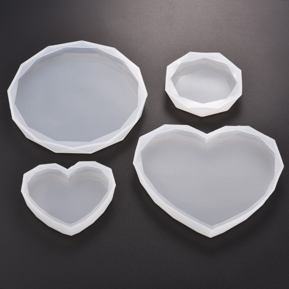 Resin Art Heart - الراتنج كوستر قالب من السيليكون صب