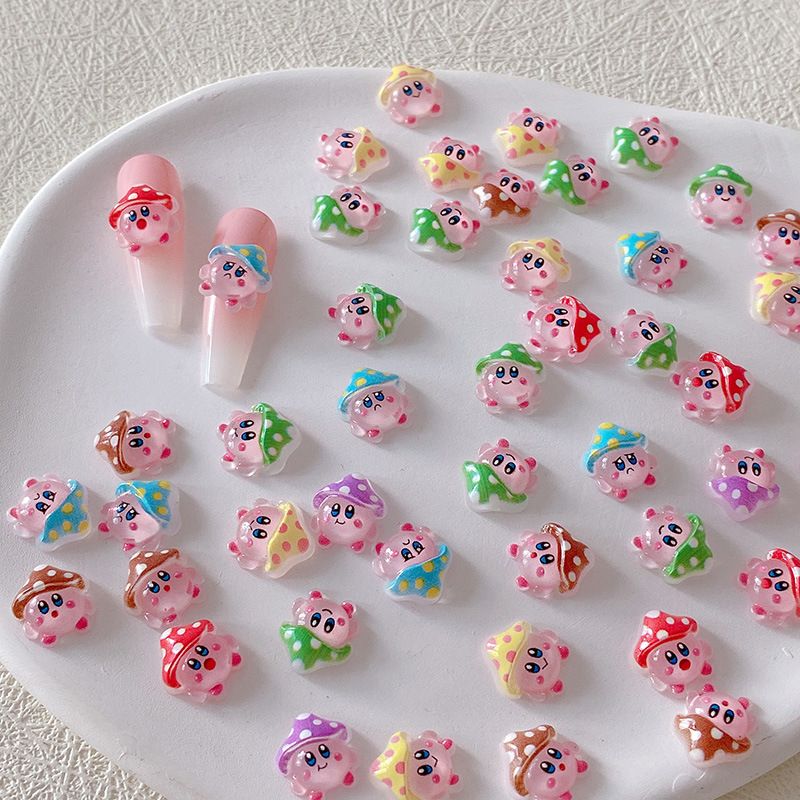 Resin Art And Decor - 2/10/20 قطعة زينة أظافر كيربي ثلاثية