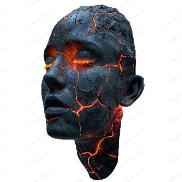 Resin Art Gallery - فن الراتنج 'الروح المكسورة' - منحوتة