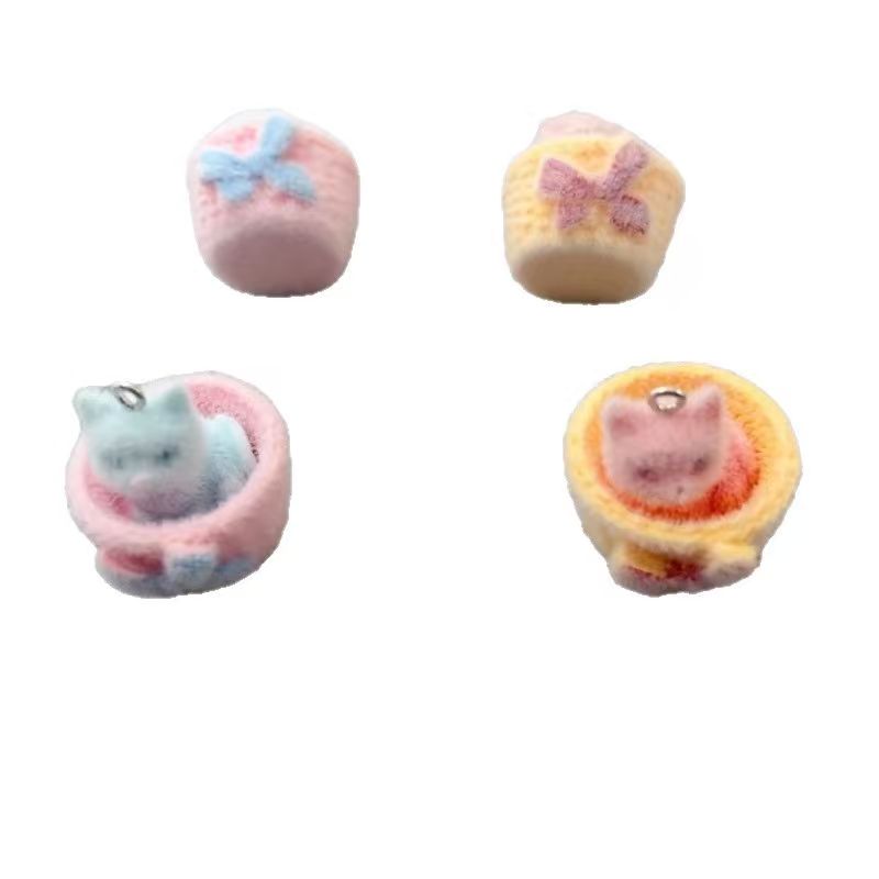 4 قطع من قلادات القطط ثلاثية ا - مراجعة Resin Art Store وسعره