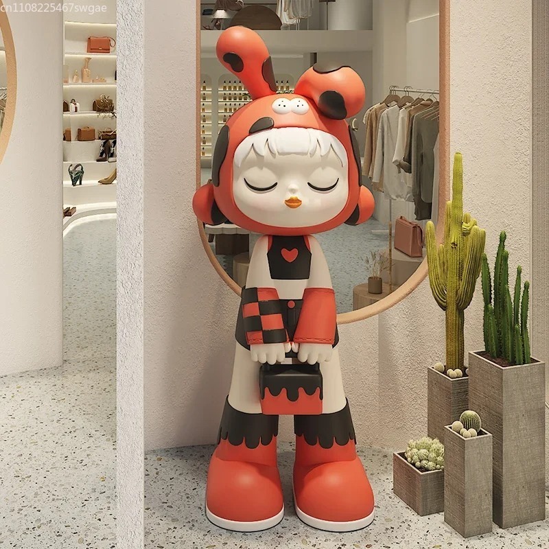 تمثال فتاة كرتونية فني، نموذج  - مراجعة Resin Art And Decor وسعره