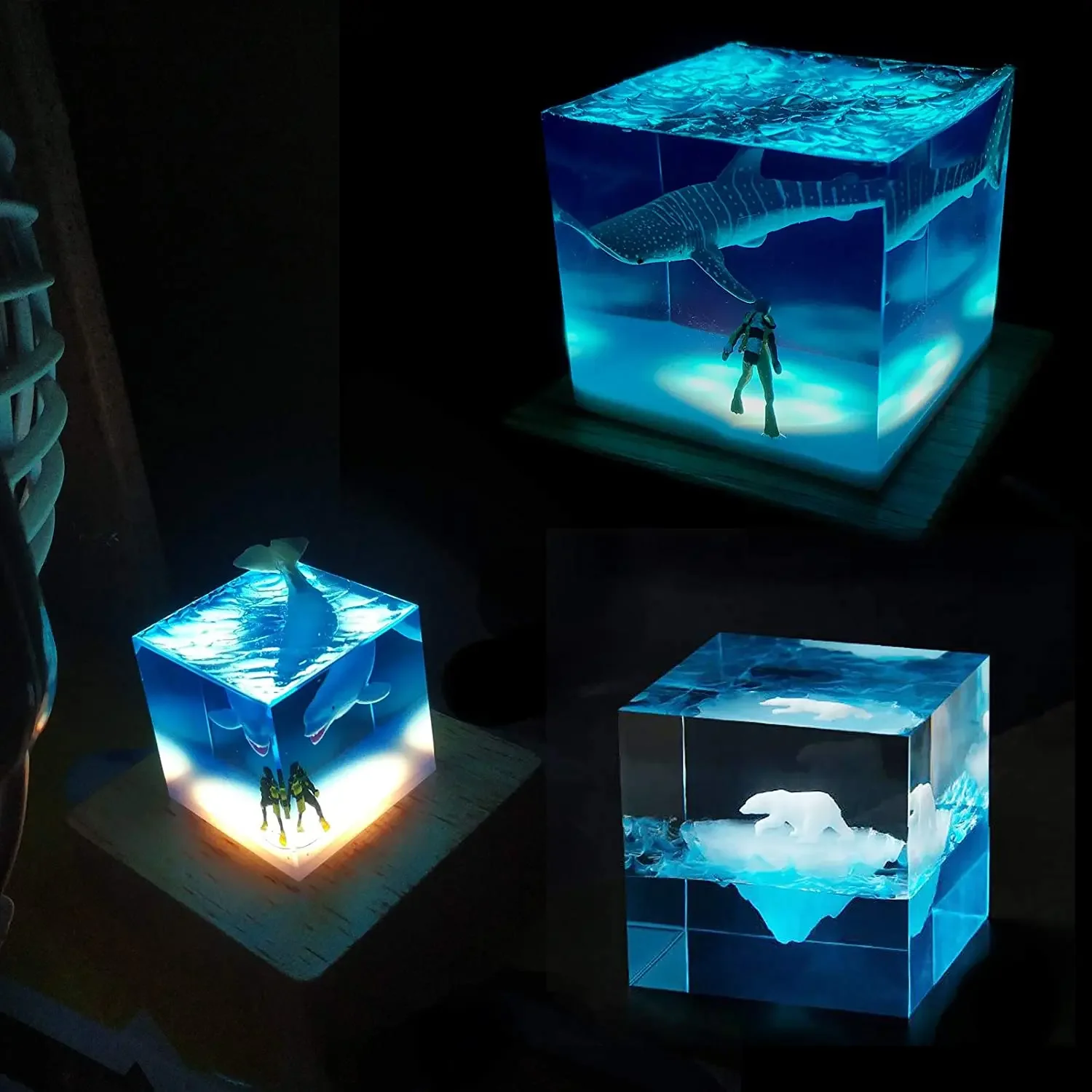 قالب راتينج خفيف مربع، قوالب س - مراجعة Resin Art With Wood وسعره