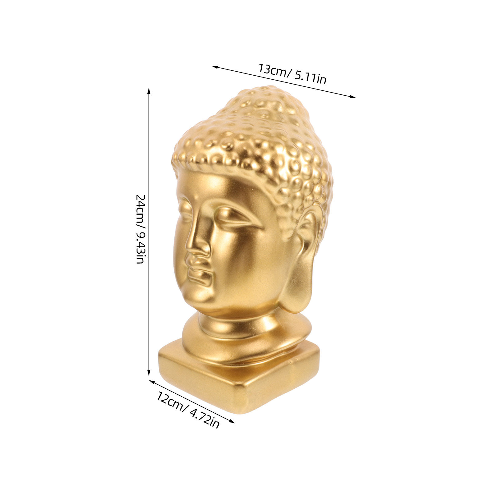 تمثال رأس بوذا من الراتنج، منح - مراجعة Resin Art And Decor وسعره