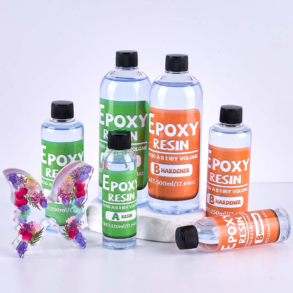 1:1 نسبة الايبوكسي الراتنج عدة - مراجعة Resin Art Tool Kit وسعره