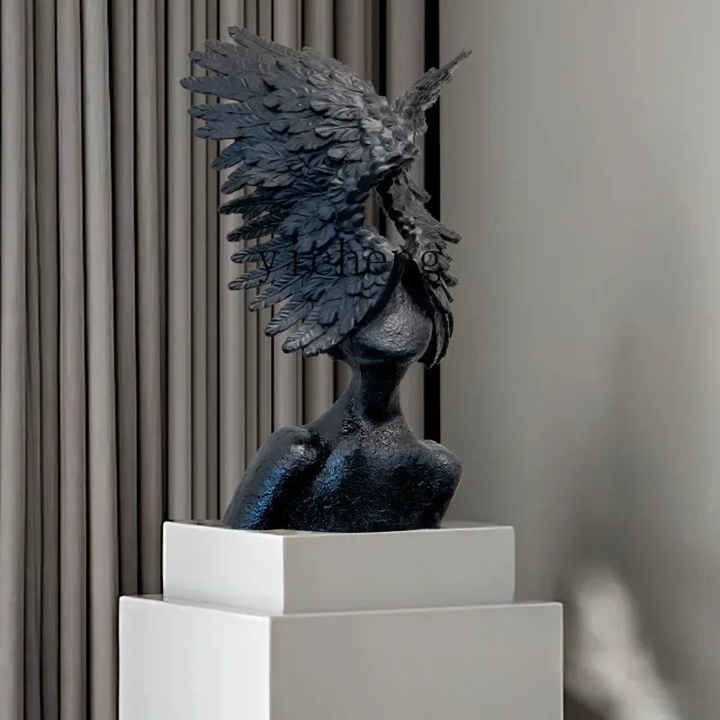 زخرفة جناح ملاك بتصميم فني تجر - مراجعة Resin Art And Decor وسعره