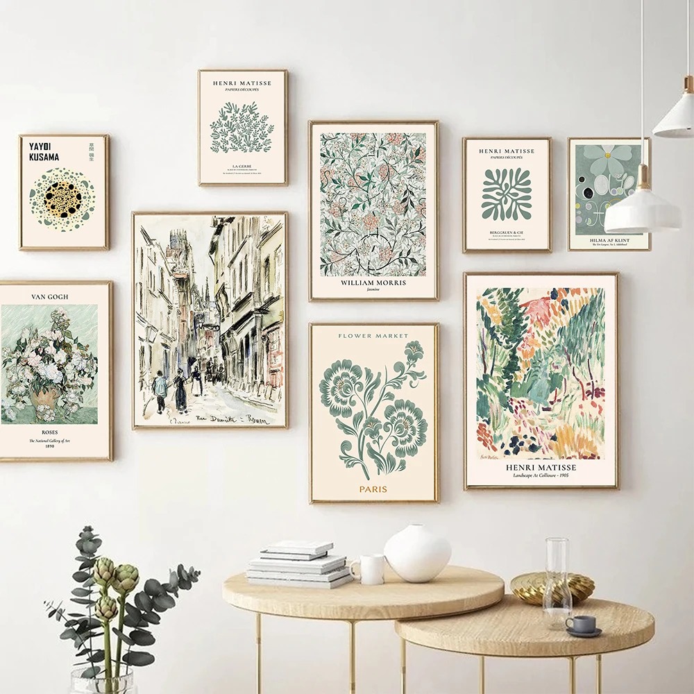 لوحة فنية تجريدية بتصميم زهور  - مراجعة Resin Art Gallery وسعره