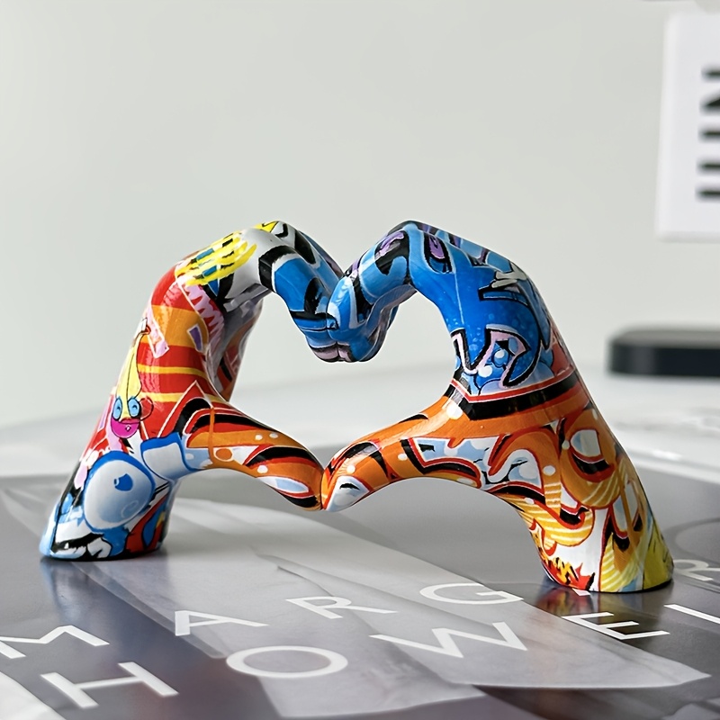 لوحة فنية ملونة على شكل قلب مخ - مراجعة Resin Art Gift For Birthday وسعره