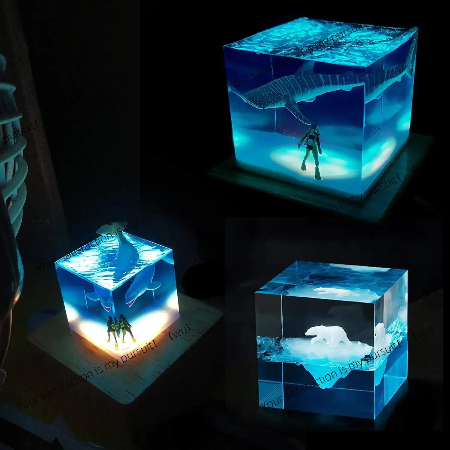 قالب راتينج خفيف مربع، قوالب س - مراجعة Resin Art With Wood وسعره