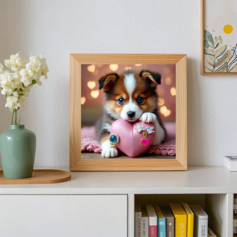 لوحة ماسية ثلاثية الأبعاد بدون - مراجعة Resin Art Heart وسعره