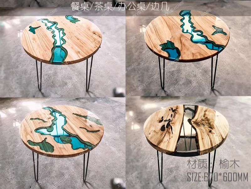 طاولة طعام فنية إبداعية من الخ - مراجعة Resin Art With Wood وسعره