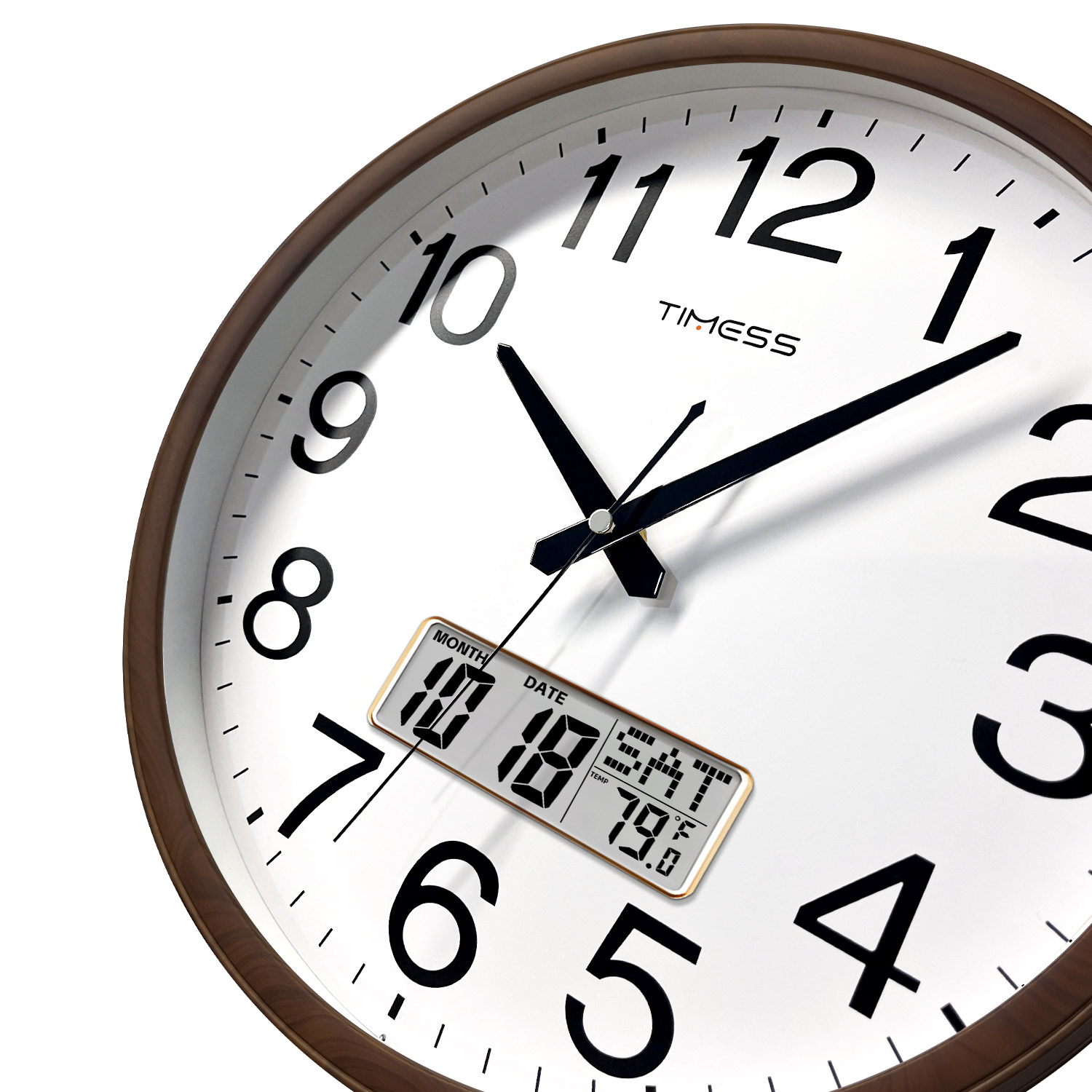 ساعة حائط من تايميس بقطر 13 بو - مراجعة Resin Art Watch وسعره
