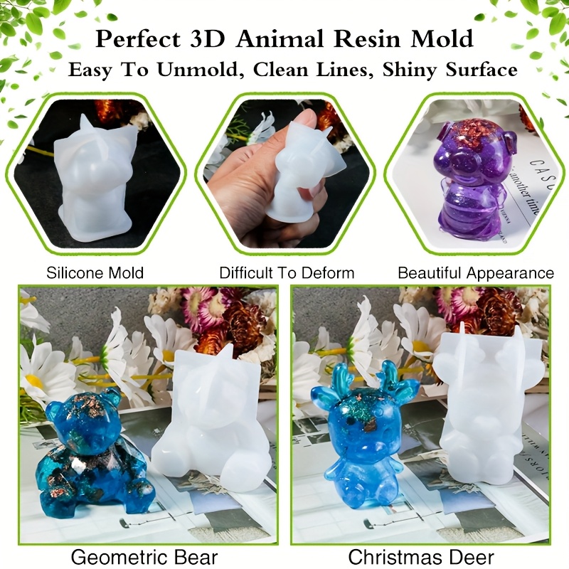 مجموعة قوالب مصنوعة من الراتنج - مراجعة Resin Art Jewellery وسعره