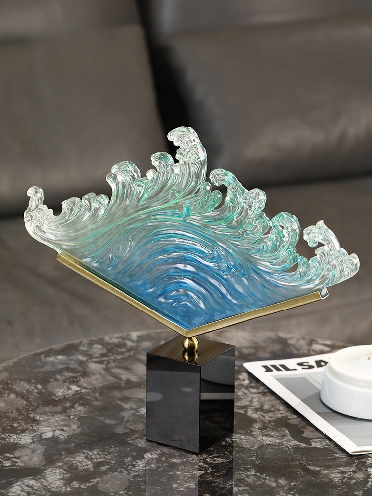 تمثال منحوت من الراتنج الشفاف  - مراجعة Resin Art Gift For Birthday وسعره