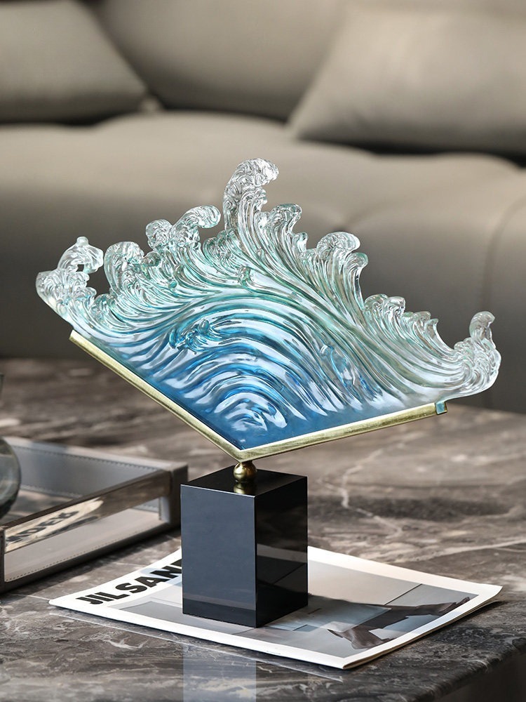 تمثال منحوت من الراتنج الشفاف  - مراجعة Resin Art Gift For Birthday وسعره
