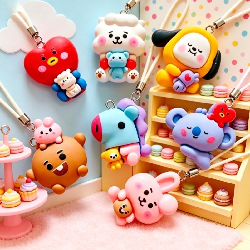 7 قطع من إكسسوارات BT21 الكرتو - مراجعة Resin Art Store وسعره