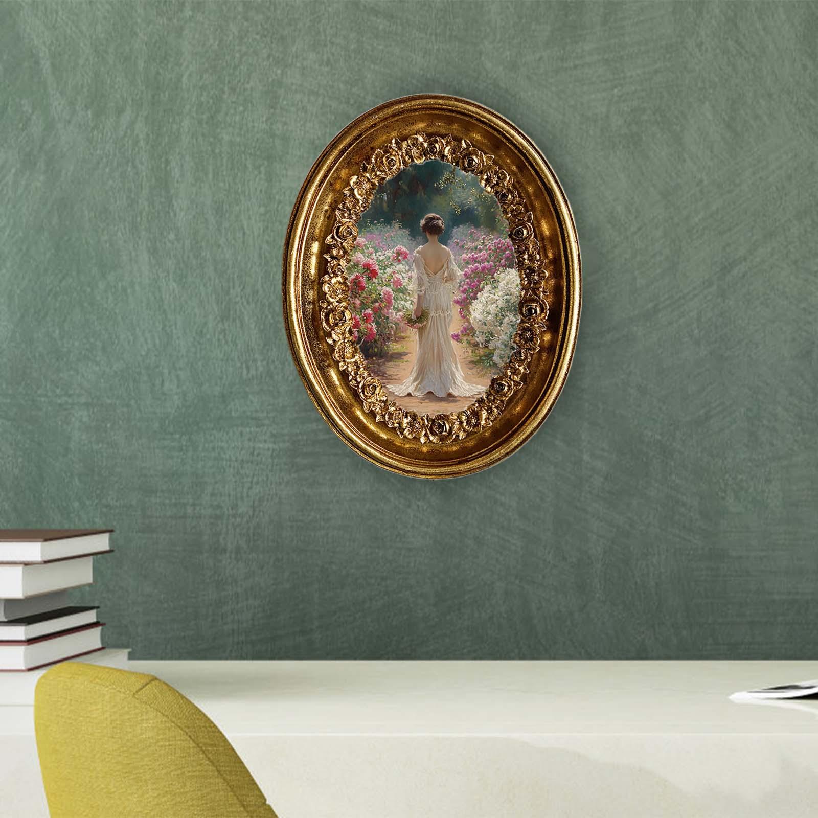 إطار صور بيضاوي عتيق مقاس 5.8  - مراجعة Resin Art Gallery وسعره