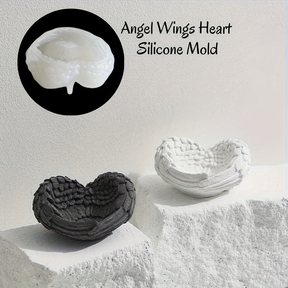 قطعة واحدة من قالب السيليكون ع - مراجعة Resin Art Heart وسعره