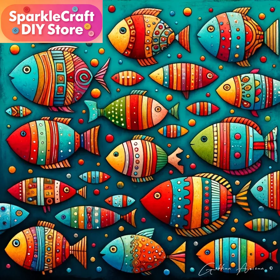 مجموعة رسم بالألماس خماسية الأ - مراجعة Resin Art Home Decor وسعره