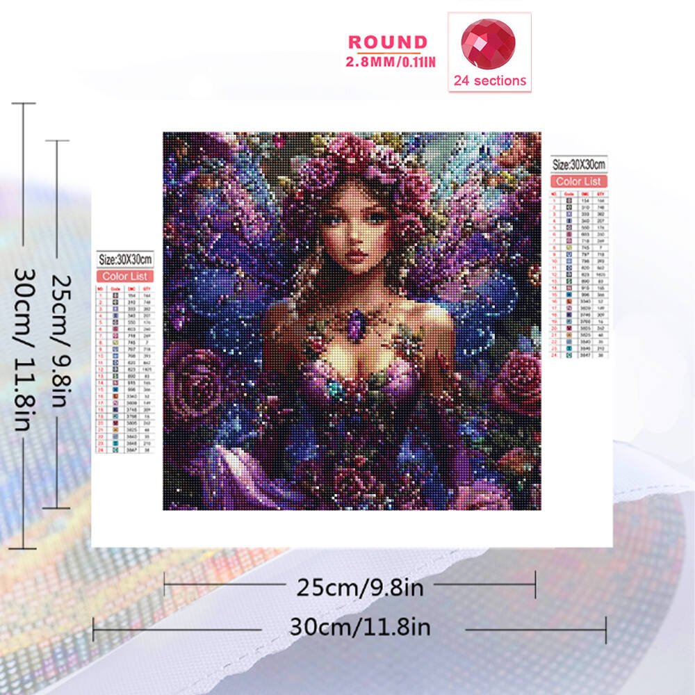 لوحة فسيفساء ماسية خماسية الأب - مراجعة Resin Art Home Decor وسعره