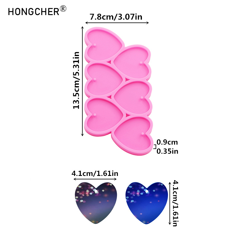 قالب سيليكون لراتنج الإيبوكسي  - مراجعة Resin Art Heart وسعره