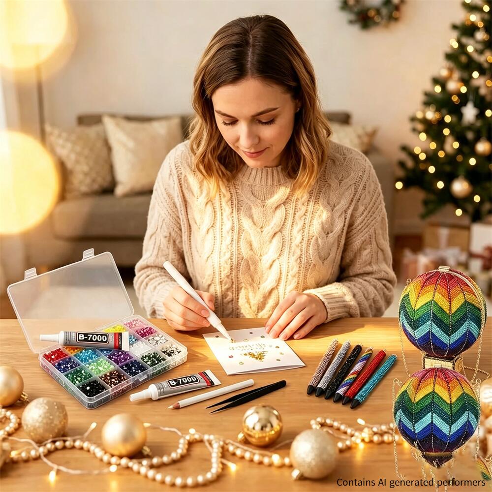 مجموعة أحجار الراين الراتنجية  - مراجعة Resin Art Tool Kit وسعره