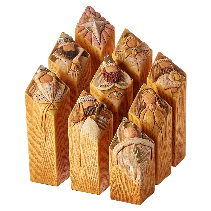 السماء شجرة المهد عمود تمثال ا - مراجعة Resin Art With Wood وسعره