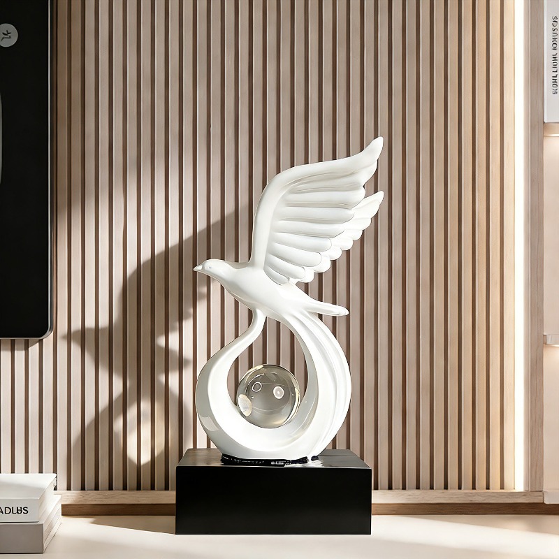 تماثيل فنية تجريدية فاخرة على  - مراجعة Resin Art Gift For Birthday وسعره